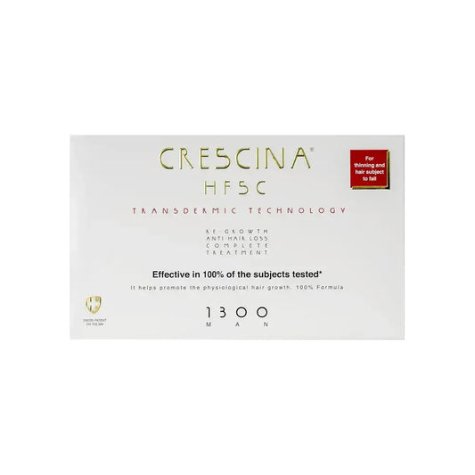 Crescina HFSC Transdermic 1300 Hair Vials for Men – 10+10 Vials