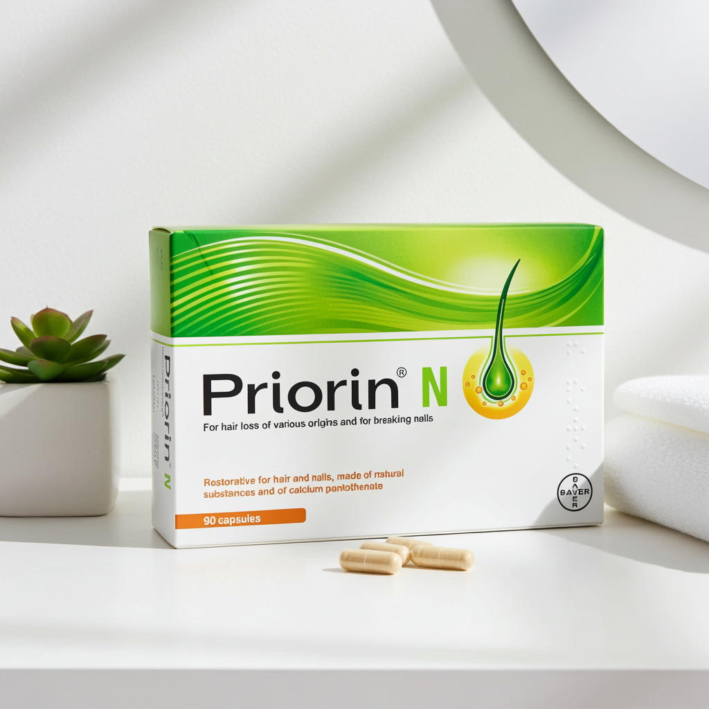Priorin N Capsules – 90 Capsules | Hair Growth Supplement