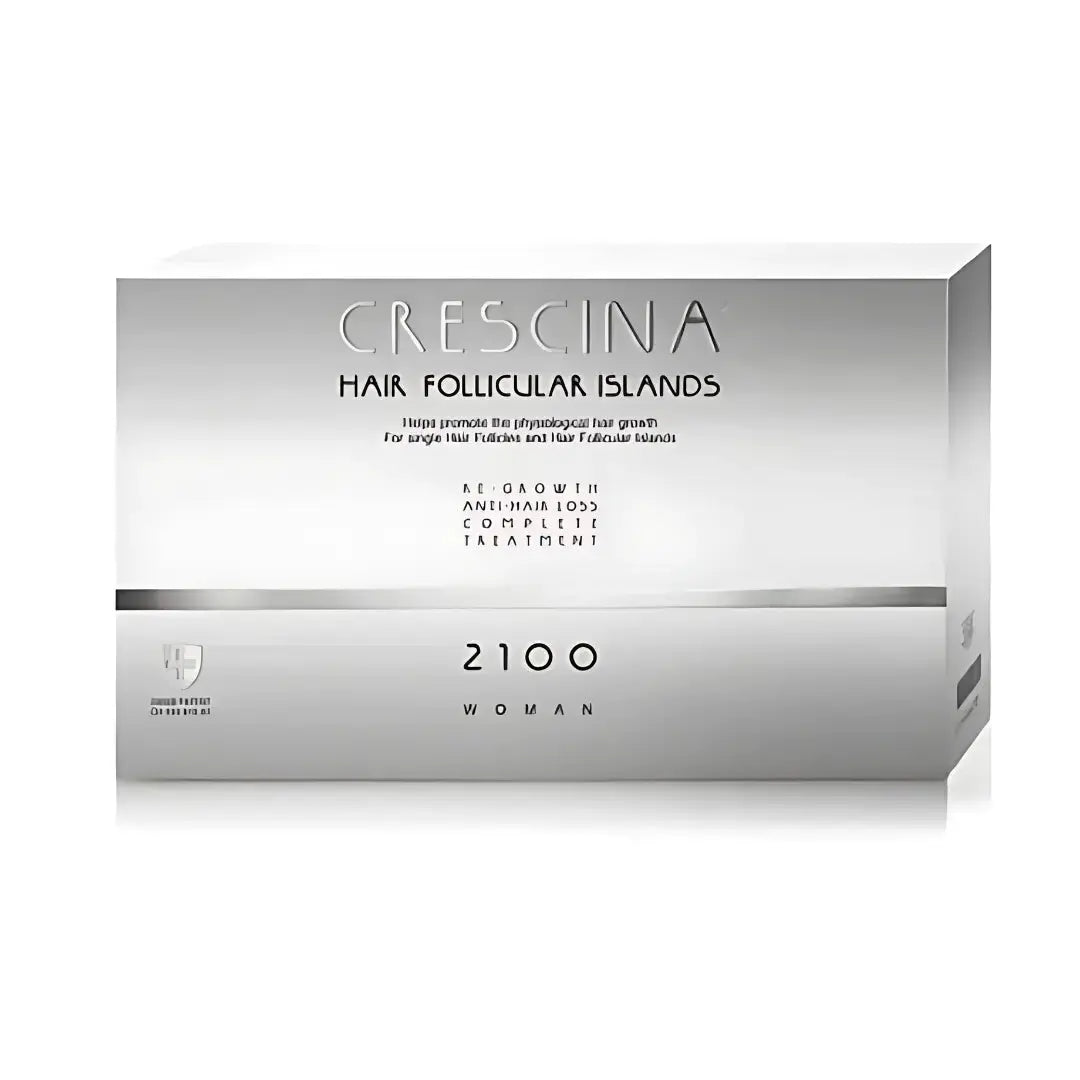 Crescina HFSC Transdermic 2100 Hair Vials for Women – 20 Vials | Maximum Strength