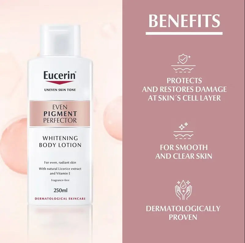 Eucerin Even Pigment Perfector Daily Body Lotion – 250ml | Dark Spot Corrector